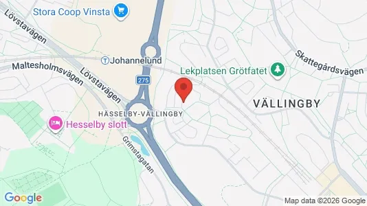 Lägenheter till salu i Västerort - kort over placeringen