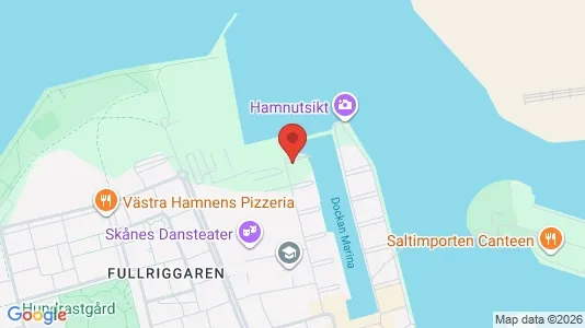 Bostadsrätter till salu i Malmö Centrum - kort over placeringen