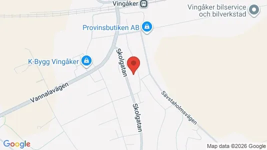 Lägenheter att hyra i Vingåker - Bild från Google Street View