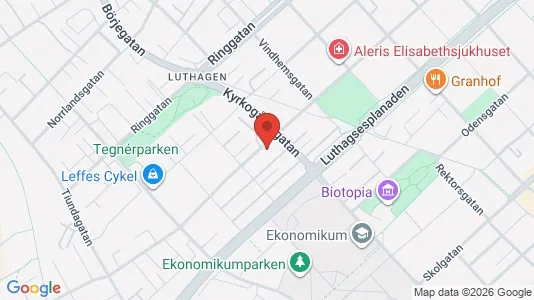Lägenheter till salu i Uppsala - kort over placeringen