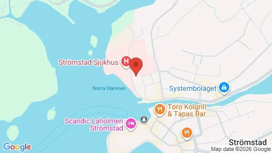 Lägenheter till salu i Strömstad - kort over placeringen