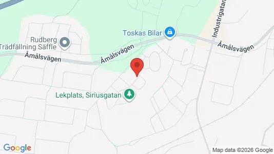 Bostadsrätter till salu i Säffle - kort over placeringen