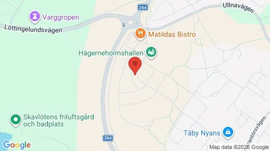 Lägenheter till salu i Danderyd - kort over placeringen