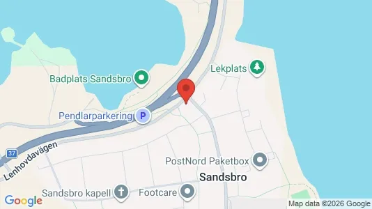 Bostadsrätter till salu i Växjö - kort over placeringen