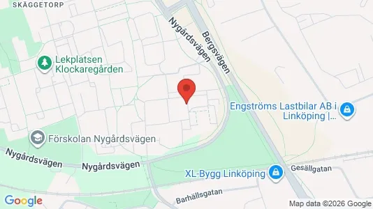 Lägenheter att hyra i Linköping - kort over placeringen