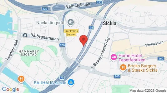 Lägenheter till salu i Nacka - Bild från Google Street View