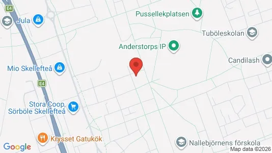 Lägenheter att hyra i Skellefteå - Bild från Google Street View