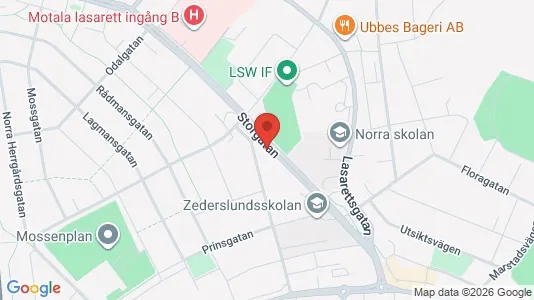 Bostadsrätter till salu i Motala - Bild från Google Street View