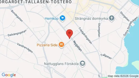 Bostadsrätter till salu i Strängnäs - Bild från Google Street View