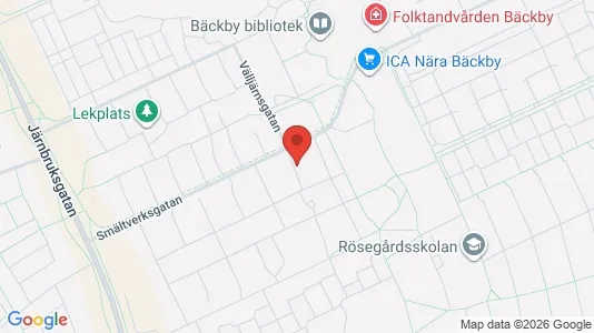 Lägenheter till salu i Västerås - kort over placeringen