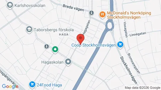 Lägenheter till salu i Norrköping - Bild från Google Street View