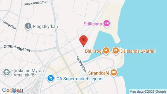 Lägenheter att hyra i Åmål - Bild från Google Street View