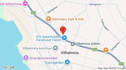 Lägenheter att hyra i Vilhelmina - Bild från Google Street View