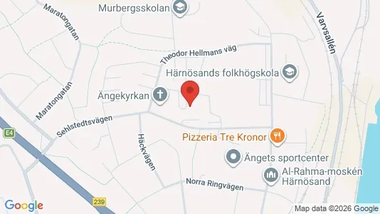 Lägenheter till salu i Härnösand - Bild från Google Street View