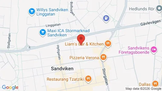 Bostadsrätter till salu i Sandviken - Bild från Google Street View