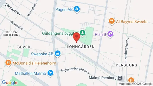 Lägenheter till salu i Malmö Centrum - kort over placeringen