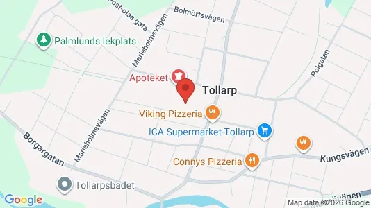 Lägenheter att hyra i Kristianstad - kort over placeringen