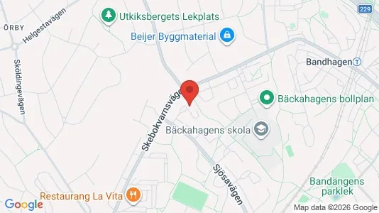 Lägenheter till salu i Söderort - kort over placeringen