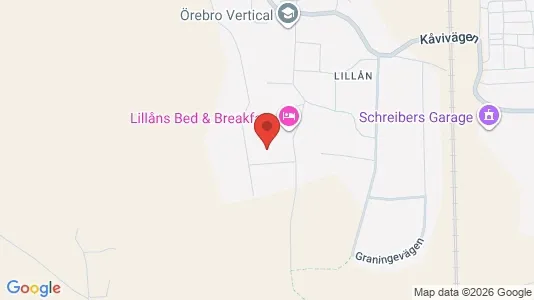Bostadsrätter till salu i Örebro - kort over placeringen