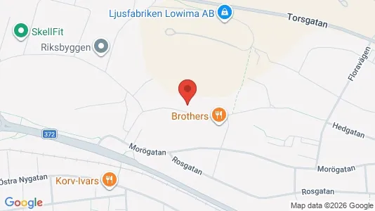 Lägenheter till salu i Skellefteå - kort over placeringen