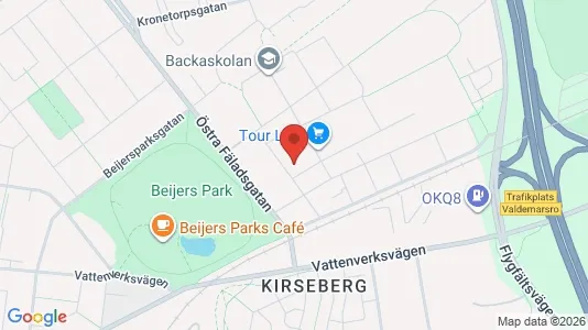 Lägenheter att hyra i Malmö Centrum - kort over placeringen
