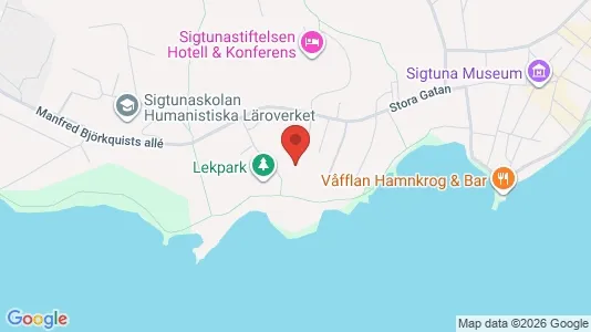 Lägenheter till salu i Sigtuna - kort over placeringen