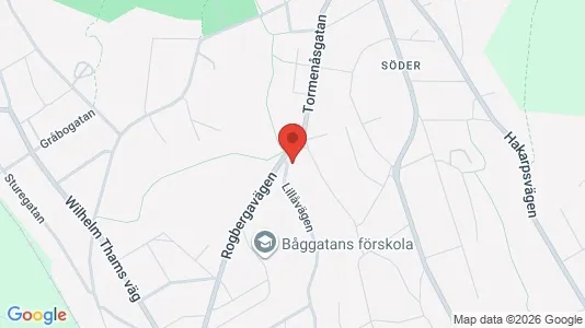 Bostadsrätter till salu i Jönköping - kort over placeringen