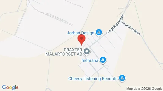 Lägenheter att hyra i Köping - kort over placeringen