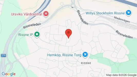 Bostadsrätter till salu i Sundbyberg - kort over placeringen