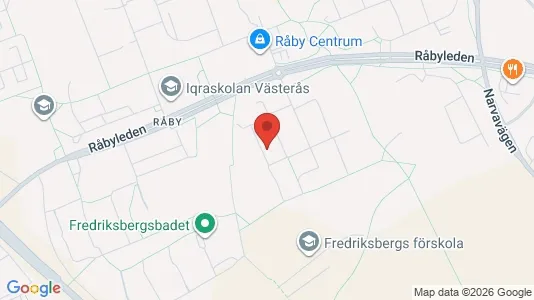 Lägenheter att hyra i Västerås - kort over placeringen
