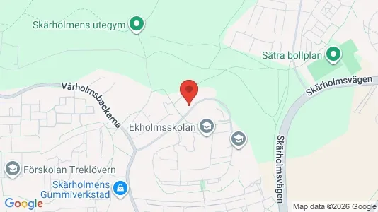Bostadsrätter till salu i Söderort - kort over placeringen