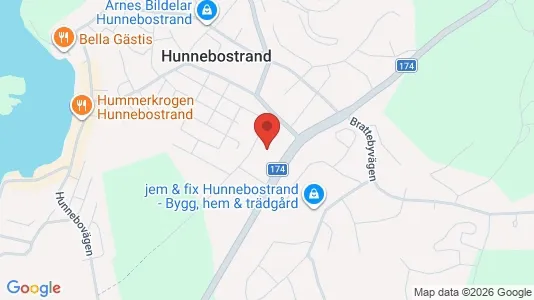 Bostadsrätter till salu i Sotenäs - kort over placeringen