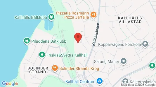 Lägenheter till salu i Järfälla - kort over placeringen