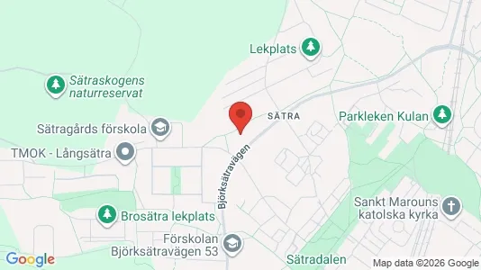 Bostadsrätter till salu i Söderort - kort over placeringen