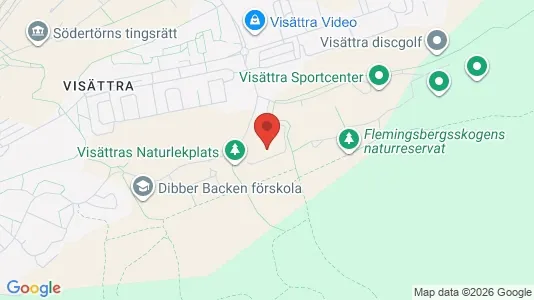 Lägenheter till salu i Huddinge - kort over placeringen
