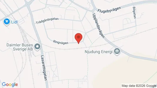 Lägenheter att hyra i Vetlanda - kort over placeringen