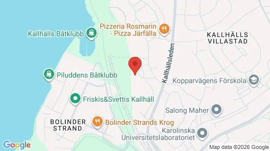 Lägenheter till salu i Järfälla - kort over placeringen