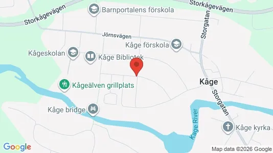 Lägenheter att hyra i Skellefteå - kort over placeringen
