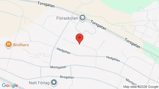 Lägenheter att hyra i Skellefteå - kort over placeringen
