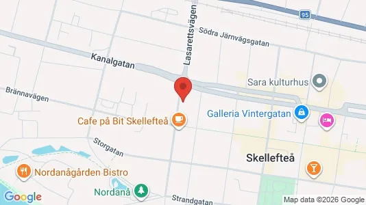 Lägenheter att hyra i Skellefteå - Bild från Google Street View