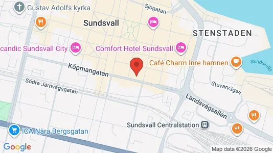 Lägenheter att hyra i Sundsvall - Bild från Google Street View