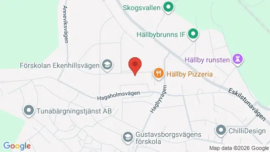 Lägenheter att hyra i Eskilstuna - kort over placeringen