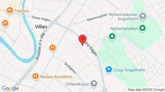 Lägenheter till salu i Ängelholm - kort over placeringen