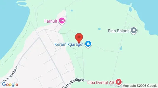 Bostadsrätter till salu i Höganäs - kort over placeringen