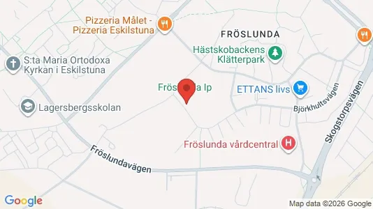 Lägenheter att hyra i Eskilstuna - kort over placeringen