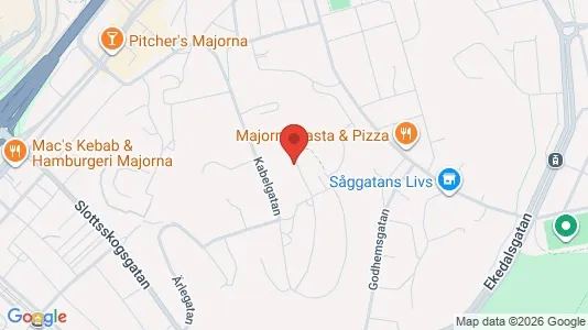 Lägenheter till salu i Majorna-Linné - Bild från Google Street View