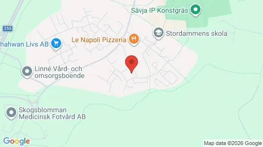 Bostadsrätter till salu i Uppsala - kort over placeringen