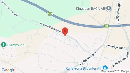 Bostadsrätter till salu i Karlskrona - Bild från Google Street View