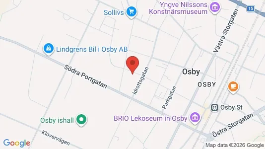 Lägenheter att hyra i Osby - Bild från Google Street View