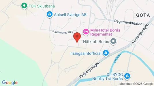 Lägenheter att hyra i Borås - Bild från Google Street View